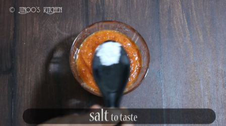 South indian red chilli chutney recipe for Dosa