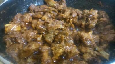 Mutton fry Indian recipe ~ Spicy Mutton fry