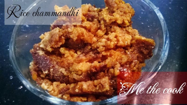 Rice chammandhi