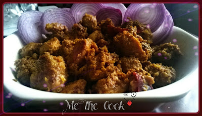 Herb chicken stir fry ~ Herb infused kozhi perattal