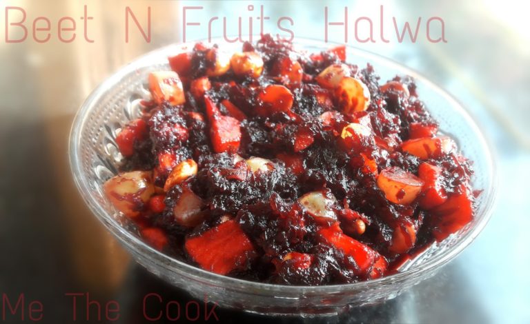 Beetroot Halwa ~ Beet and Fruits Halwa | Sweet recipes