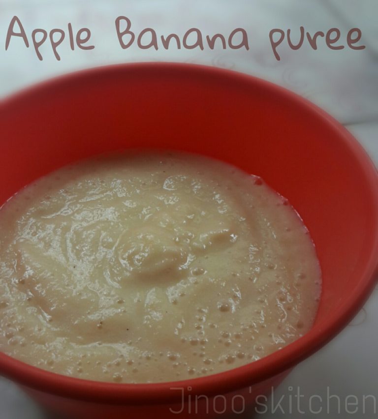 Baby foodz – Apple Banana Puree