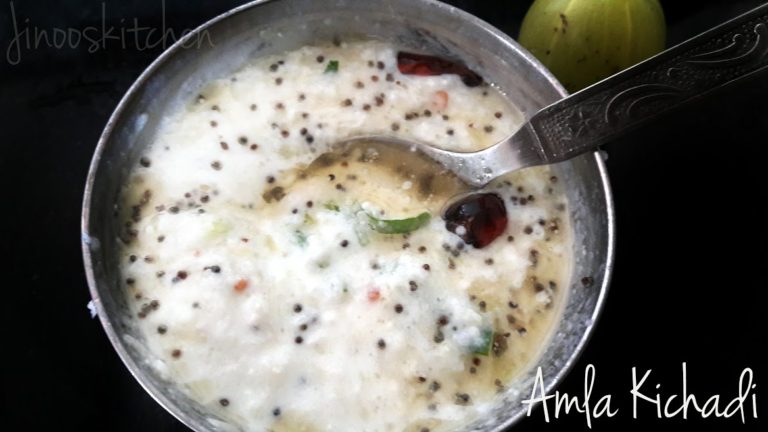 Nellika Kichadi ~ seasoned Amla raita