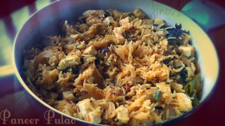 Paneer pulao