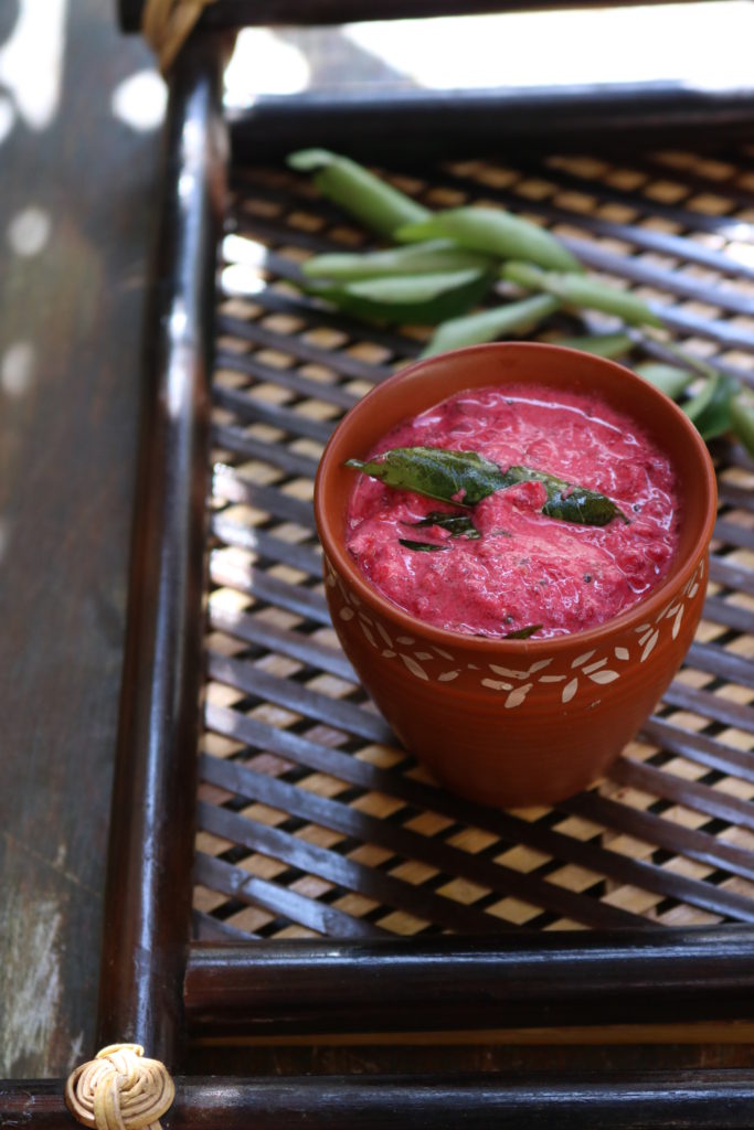 beetroot pachadi recipe