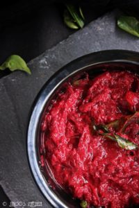 beetroot pachadi recipe