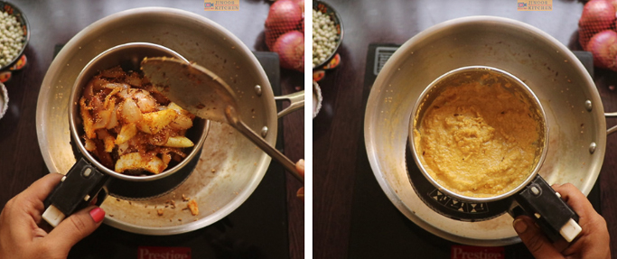 grind it - peas potato masala