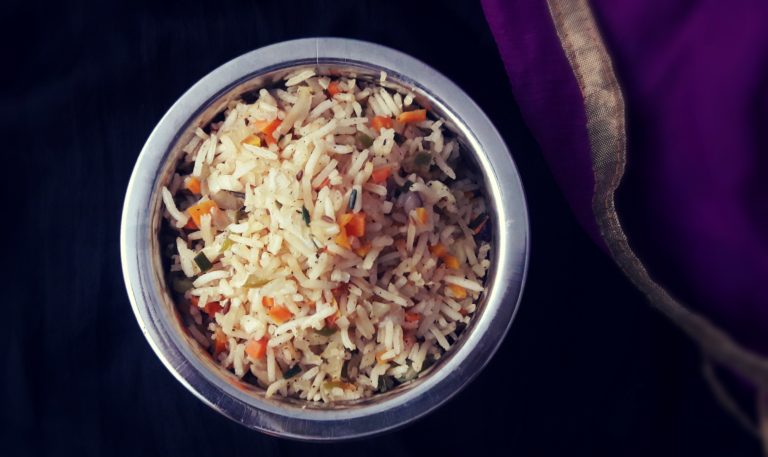 Veg Fried rice – Street food style
