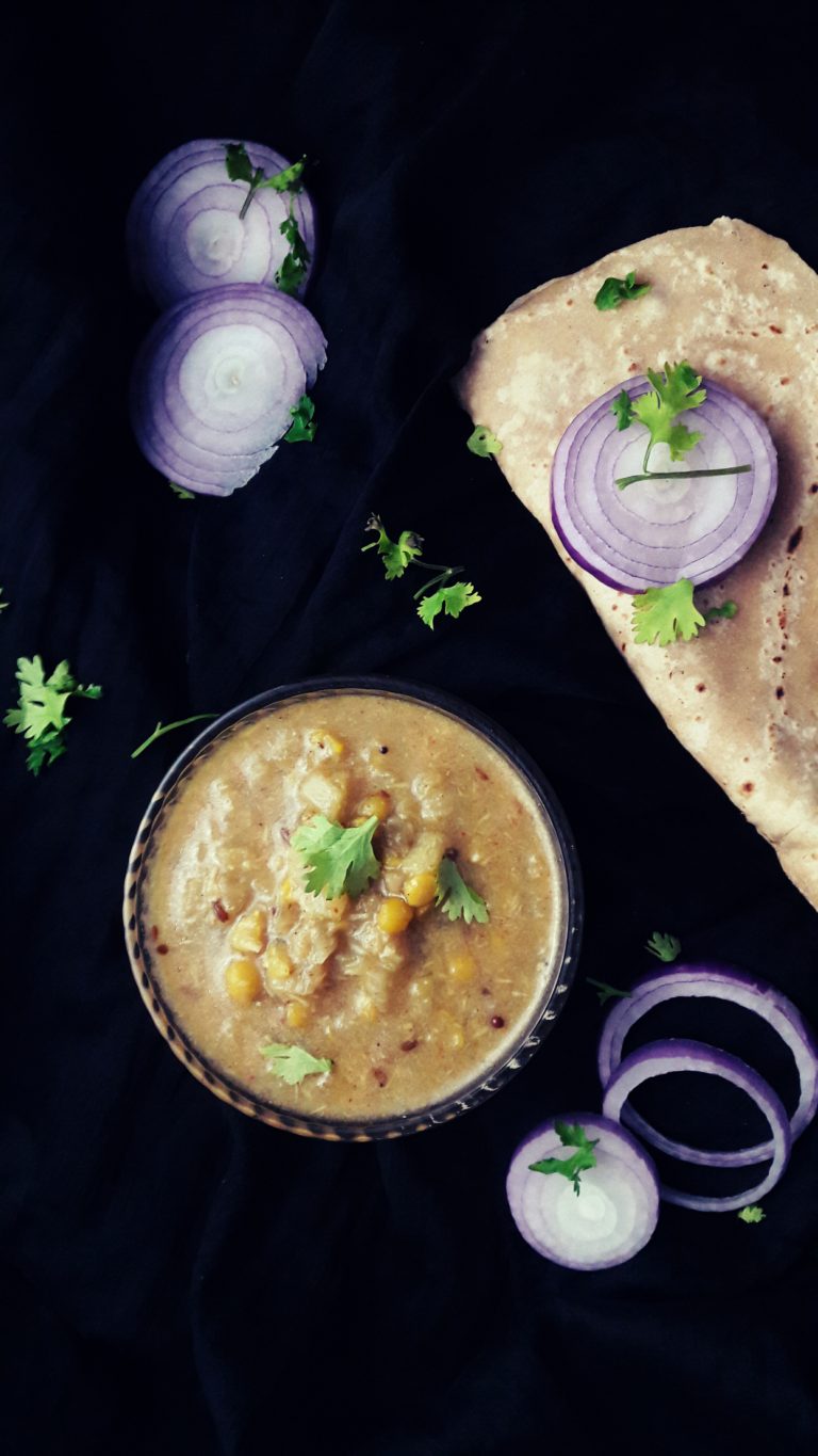 Cabbage chana dal Kurma