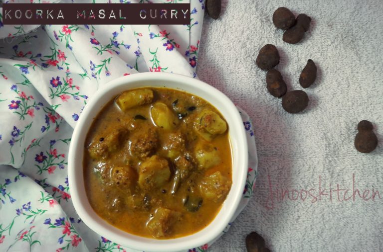 Koorka Masal Curry ~ Chinese Potato Pepper Curry