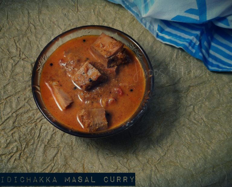 Idi chakka Masal curry ~ Tender Jack fruit curry