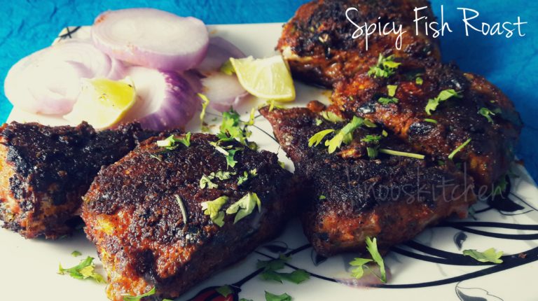 Spicy Fish Roast ~ Meen Varuval recipe