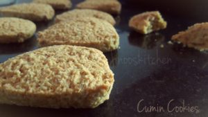 Cumin cookies