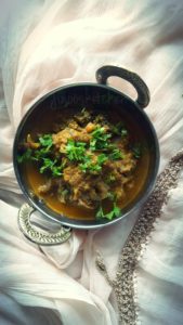 broccoli kurma for chapathi