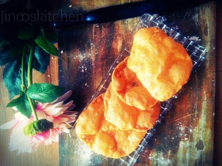 Tikhi Puri recipe ~ Masala Puri