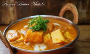 Paneer Butter Masala recipe