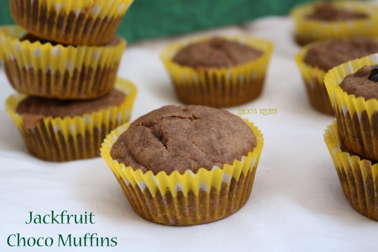 Jackfruit Choco Muffins -Jackfruit muffins