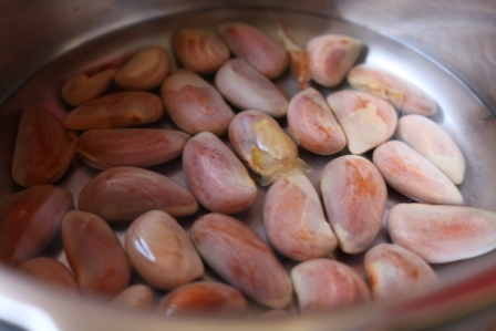 Jackfruit seeds stir fry - Chakkakuru Mezhukupuratti 