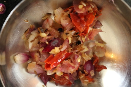 Jackfruit seeds stir fry - Chakkakuru Mezhukupuratti 