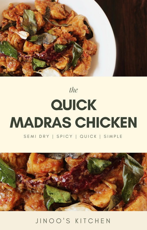 Quick Madras Chicken curry recipe