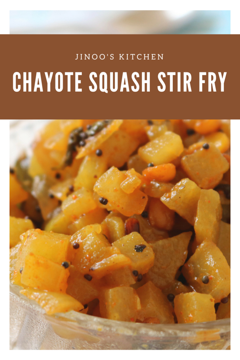 Chow Chow poriyal | Chayote Squash Stir fry