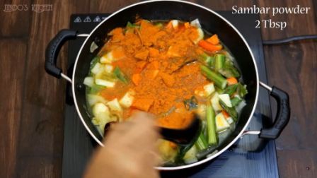 Hotel style sambar sadham