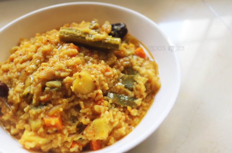 Hotel style sambar sadham | Sambar Sadam recipe