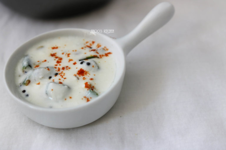 Vendakka Pachadi | Ladies finger Raita recipe