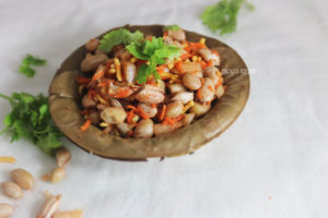 peanut chaat