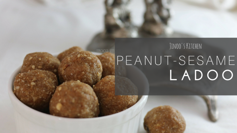 Peanut Sesame Ladoo – Ellu Urundai recipe