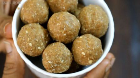 peanut sesame ladoo