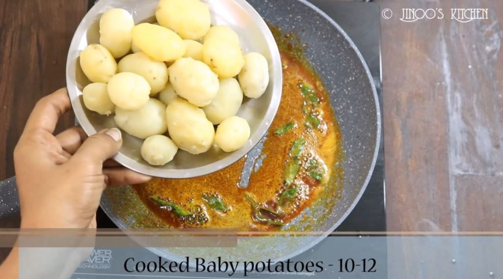 Baby potato Fry recipe