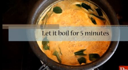 and Let it come to a rolling boil. Takes  approximately 5 minutes.