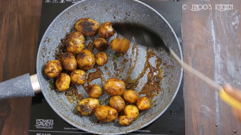 Baby potato Fry recipe