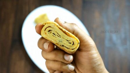 Omelette roll recipe