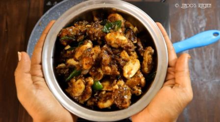 Mushroom Pepper Fry Recipe