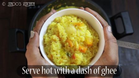 Carrot Khichdi Recipe