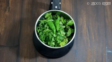 Easy Mint chutney