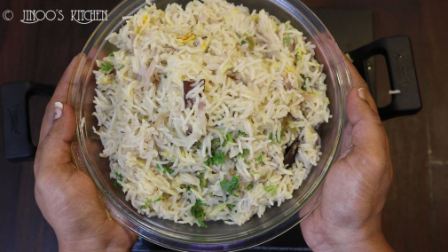 Ghee Rice with Coconut Milk recipe