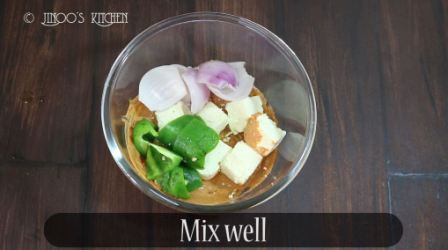 Paneer Tikka recipe on tawa