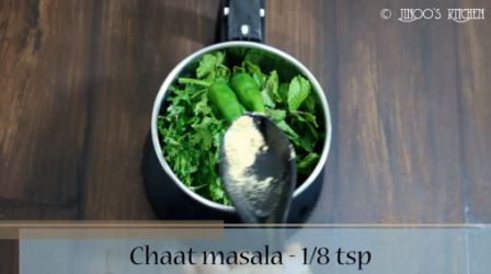 Easy Mint chutney