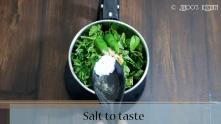 Easy Mint chutney