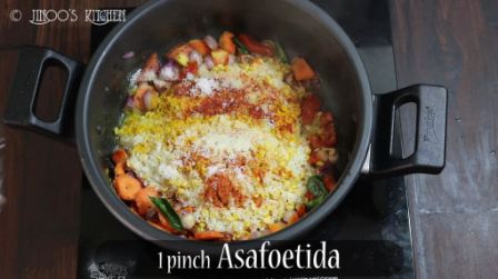 Carrot Khichdi Recipe