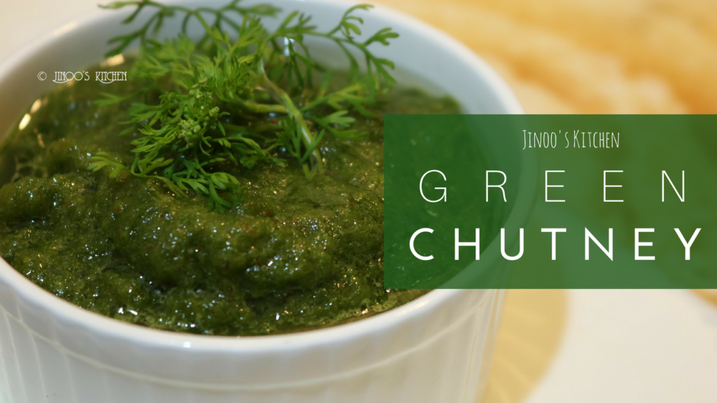 Green chilly Chutney for dosa