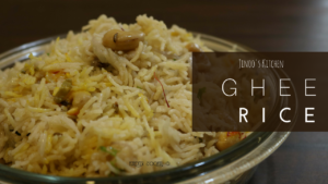 Ghee Rice with Coconut Milk recipe