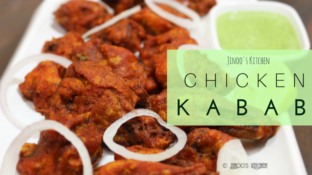 Fried Chicken Kababs recipe