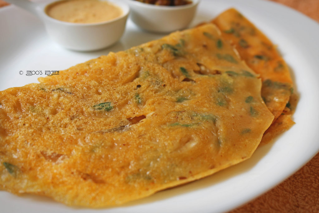 Drumstick leaves Dosa recipe