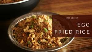 Egg fried rice recipe Indian