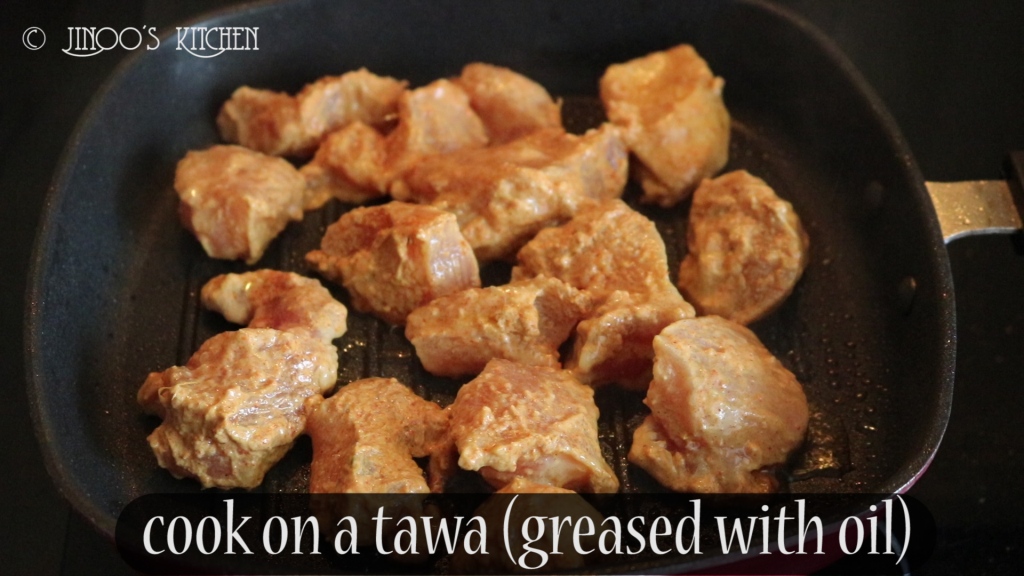 Easy restaurant style chicken tikka recipe in pan