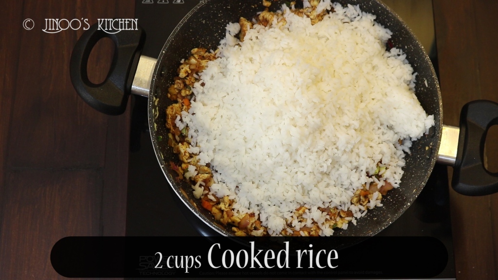 Egg fried rice recipe Indian